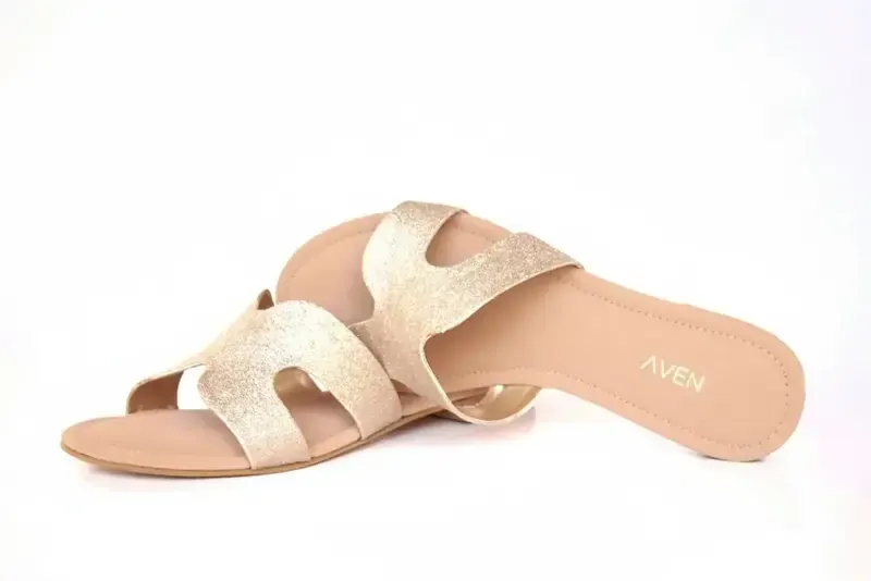 Extra Comfy Slides — Rose Gold